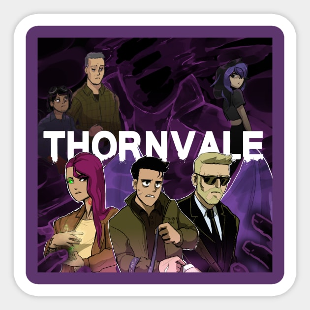 Thornvale Season 2 Logo Sticker by Thornvale Store